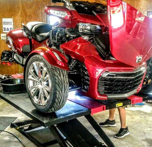 Can-Am Spyder F3 Elevator1800 Spyder Lift Table