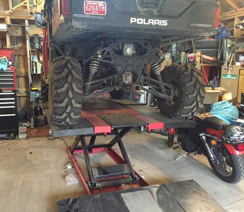 Polaris Ranger 900XP UTV PRO 2500 UTV Lift Table