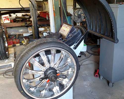 Phoenix Wheel Balancer Courtesy of Keith G Quincy Florida