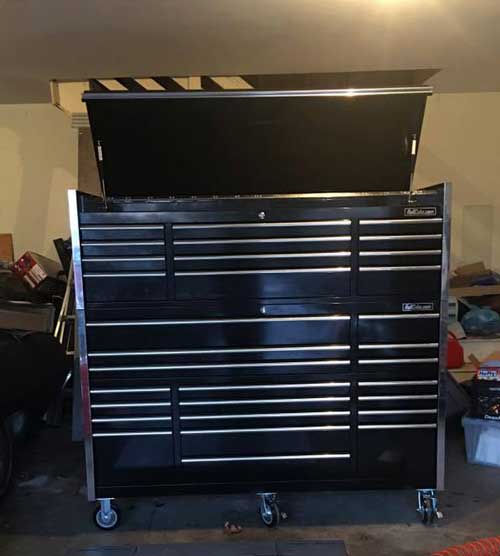 72" Rollcab with top chest from Nicholas