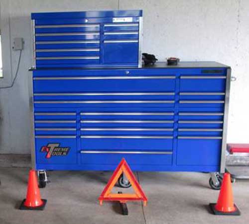 72" rolling toolbox and 41 top chest - Ron