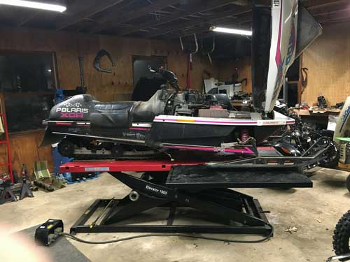 POLARIS SCR 800 Snowmobile Elevator 1800S Snowmobile Lift