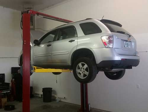 Launch 2 post lift at Next Level Automotive NH