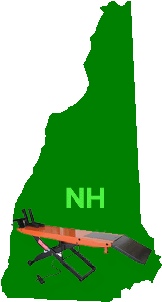 Motorcycle Lifts - Based in NH, shipping to 48 States and Eastern Canada