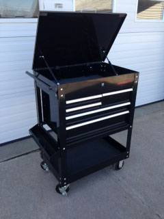 Mechanic's rolling tool cart