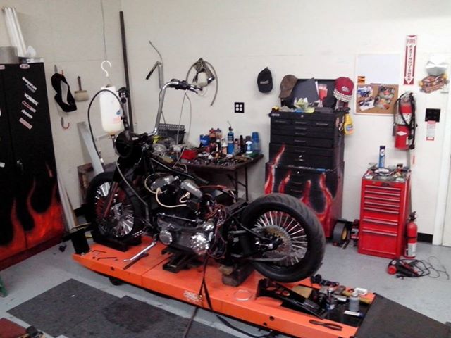Custom Harley buildt from the ground up at SmokinCycles,  Allentown, PA