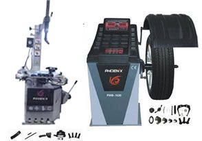 Phoenix PWB1530 Wheel Balancer and 2950A Tire Changer