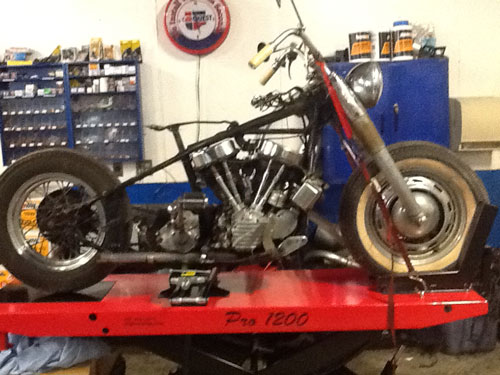 Harley Davidson '49 Pan Head  (Hydraglide) Restoration Project