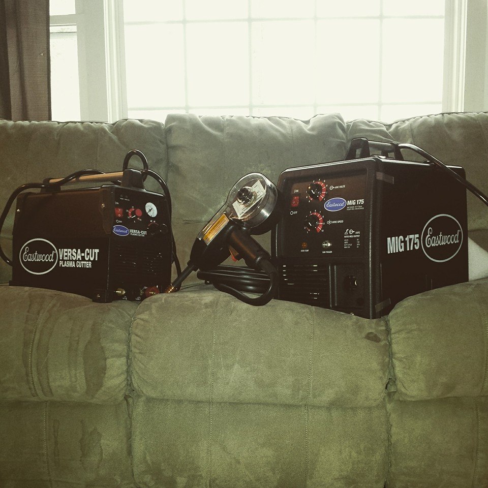 Eastwood Mig 175 Welder and 40 Amp Plasma Cutter Combo
