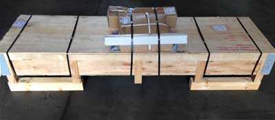 PRO 1200MAX MOTORCYCLE LIFT SHIPPING CRATE PACKAGING
