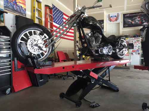 2004 Bourget Python Chopper lift table brandon