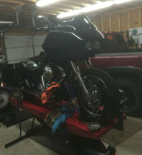 2012 Harley Davidson Roadglide Pro 1200 cycle lift