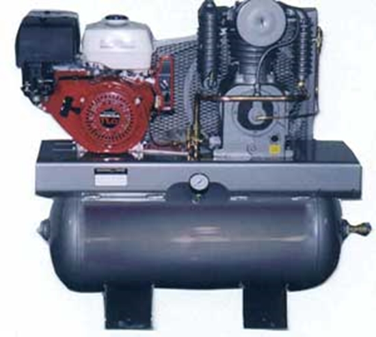 Picture of 11 HP 30 gal Gasoline Engine Driven Air Compressor Saylor-Beall UL-753-Honda
