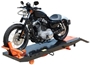 Titan SDML-1000D Heavy Duty Motorcycle Lift Lowered