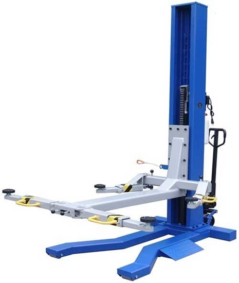 Picture of 6,000 lb Low Profile Mobile Single Column Lift iDeal MSC-6KLP