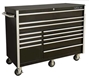 rollcabs.com CRX552512RC 55" 12 DRAWER BLACK ROLLING TOOL CABINET