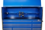 72" blue hutch