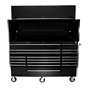 Picture of 72" x 25" Rolling Tool Cabinet and 72" Top Hutch CRX72251901SET