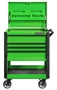 green tool cart