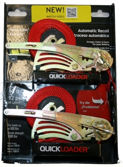 Picture of Tie Down Straps (Pack of 2) Quickloader QL1500