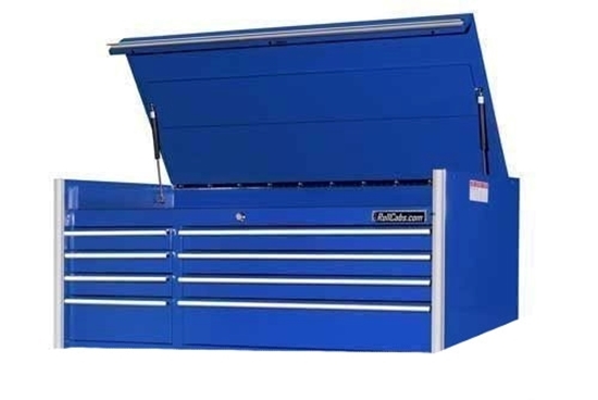 blue tool chest