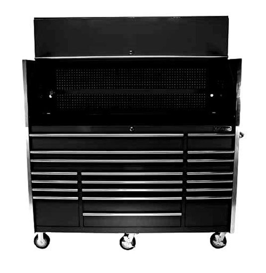 72" Rolling Tool Cab and 72" Hutch