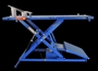 Picture of Elec-Hydra Motorcycle Lift Bench w/Integrated Motor & Retractable Ramp iDeal M-2200IEH-XR