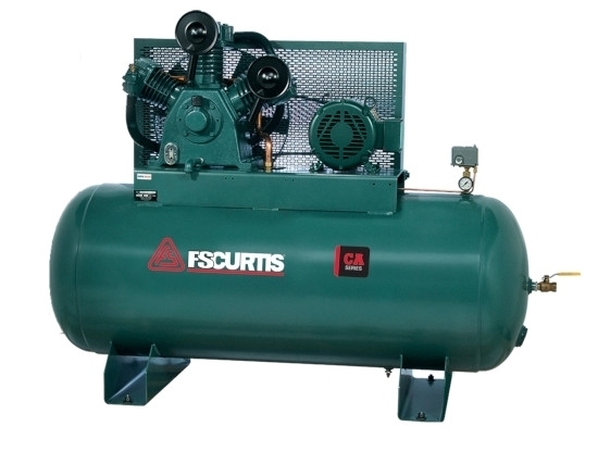 Picture of CA15 Simplex Horizontal Tank Mounted Electric Air Compressor 15 HP FS Curtis