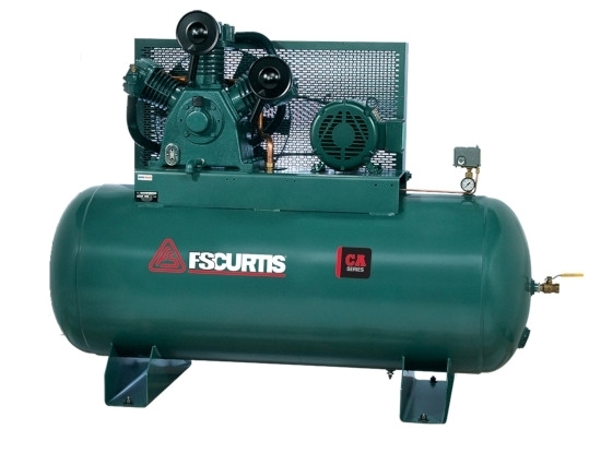 Picture of CA10 UltraPack Simplex Horizontal Tank Mounted Electric Air Compressor 10 HP FS Curtis