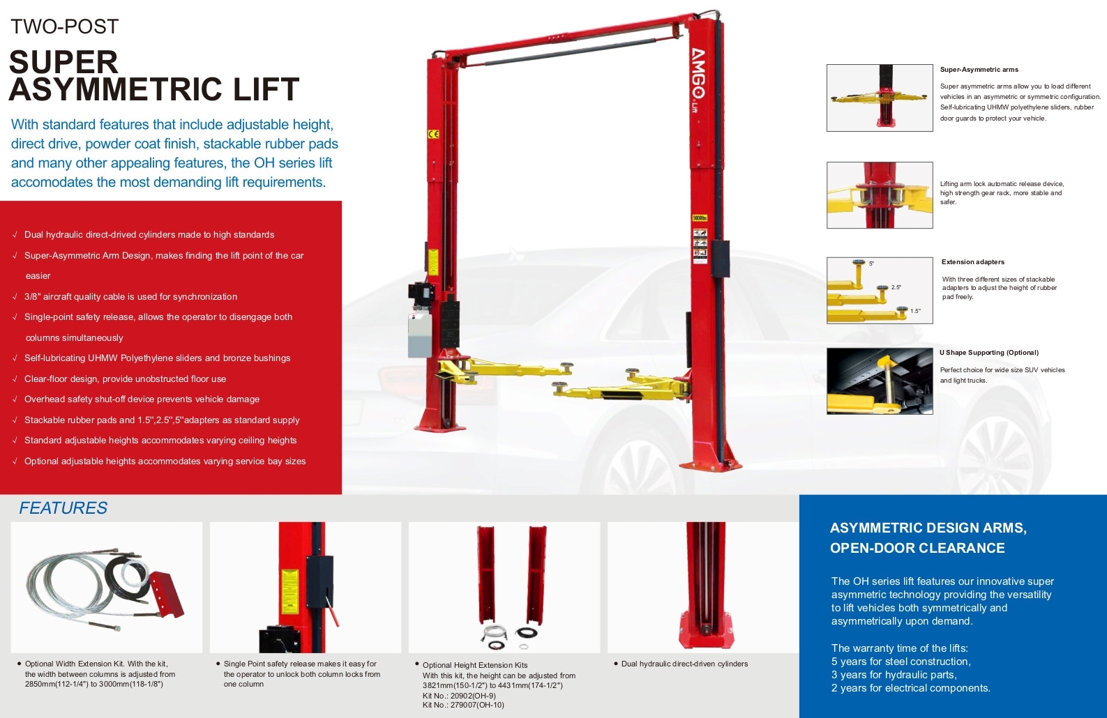 2 Post Lift Car Lift