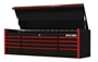 GearWrench Black - Red 72" Top Tool Chest
