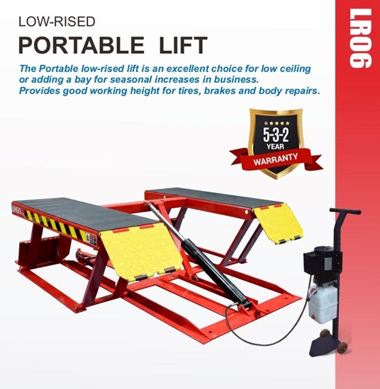 Picture of Low Rise Portable Lift LR06 Amgo Hydraulics