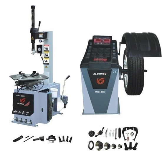 Picture of Phoenix Tire Changer Wheel Balancer Combo PWB1535A/PWC2950