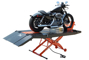 Picture of Titan SDML-1000D-XLT Heavy-Duty Diamond-Plated Motorcycle Lift