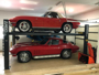 Sports car 4 post storage lift