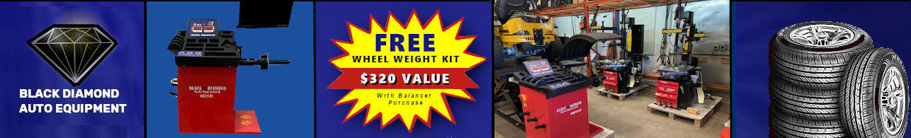 Tire Changers Wheel Balancers FREE WHEEL WEIGHT KIT In stock now!