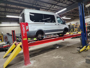 Ford Transit Crew Van 250 PRO-30E 4 Post LiftTwinline Towing