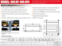 409-DPX double car storage lift specifications