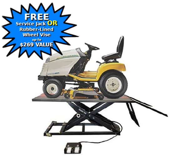 Lawn Tractor Lift Table Free Jack or Free Vise Deal