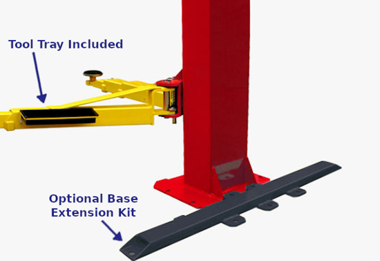 2 Piece Base Extension Kit for BP-10 (1 set, 2 pieces) 20903