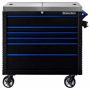 Picture of EX Professional Series 41” 6 Drawer Sliding Top Tool Cart  EX4106TCS Extreme Tools