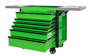 Picture of EX Professional Series 41” 6 Drawer Sliding Top Tool Cart  EX4106TCS Extreme Tools