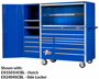 Picture of Extreme Tools 55" Roller Cabinet wStainless Steel Top EX5511RC