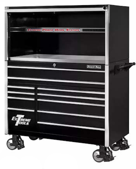 Steel Core 16-in 2-Shelf Steel Service and Tool Utility Cart