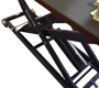 powersports lift table scissor mechanism black