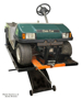 Club Car Turf Golf Cart on PRO 1200 Lift Table