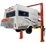 Camper on OH-12 2 post lift