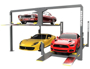 Picture of BendPak PL-12000DPS 12K lb Parking Lift / Tandem / Independent Platforms / Standard Rise & Short Runways / SPECIAL ORDER