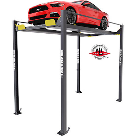 Picture of BendPak HD-7PXW 7K lb Cap. 4 Post Super-Tall Lift / Vehicle Display Platform