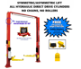 OHX-10X Extended Height 2 Post Lift Free Saddle Adapters